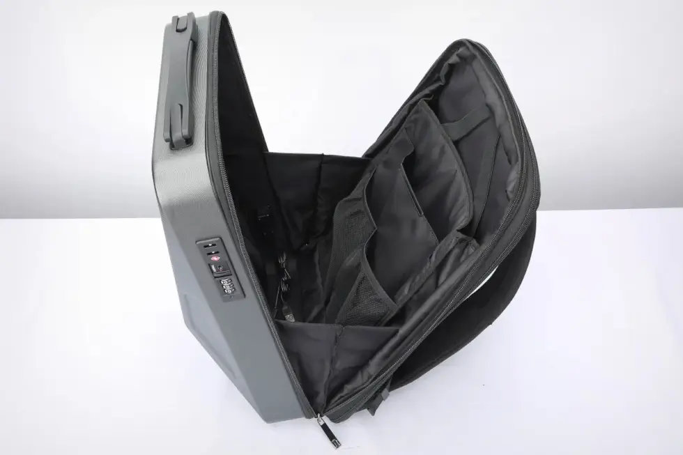 Cyberbackpack open
