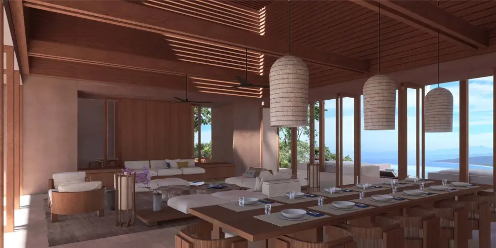 One&Only Mandarina Dining Area