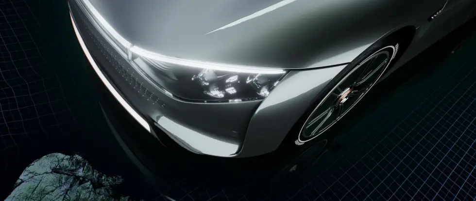 Vision EQXX headlights