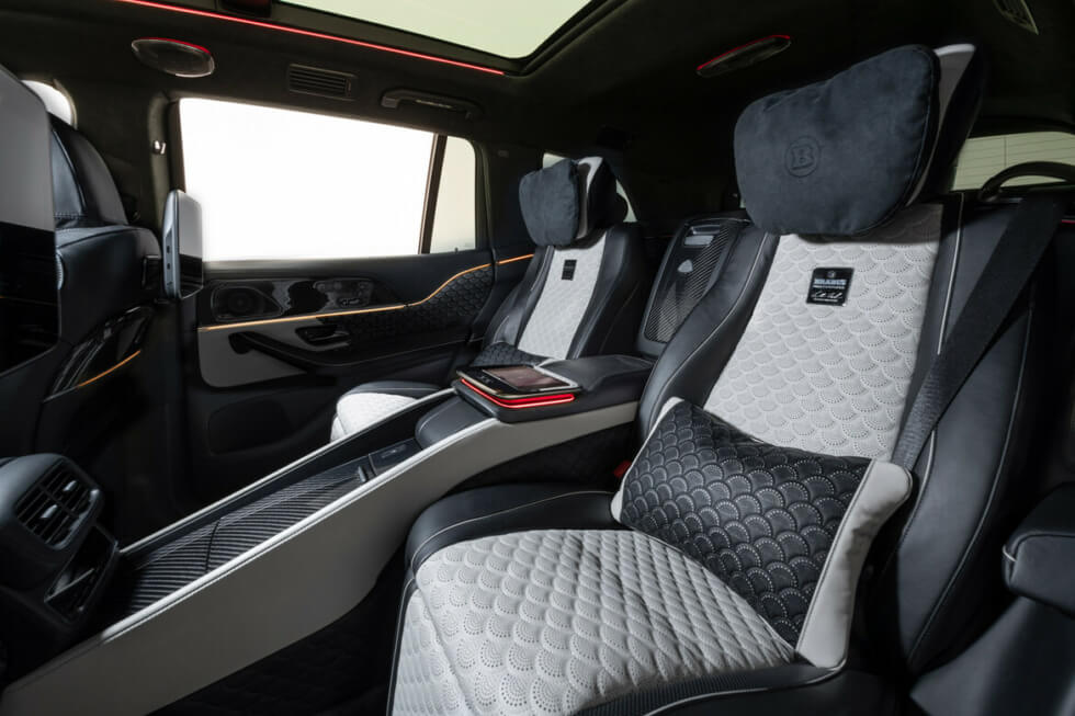 GLS 600 Rear Seats