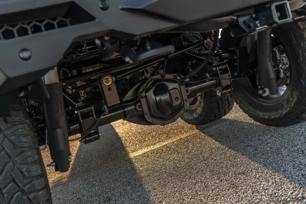 Mammoth 1000 6x6 axles