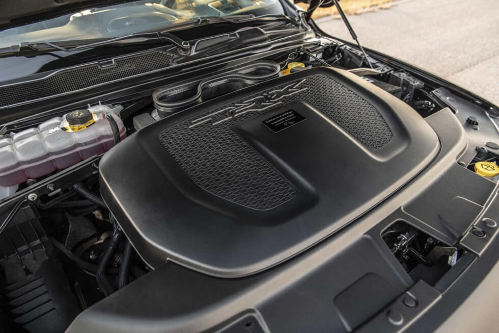 Mammoth 1000 6x6 engine bay
