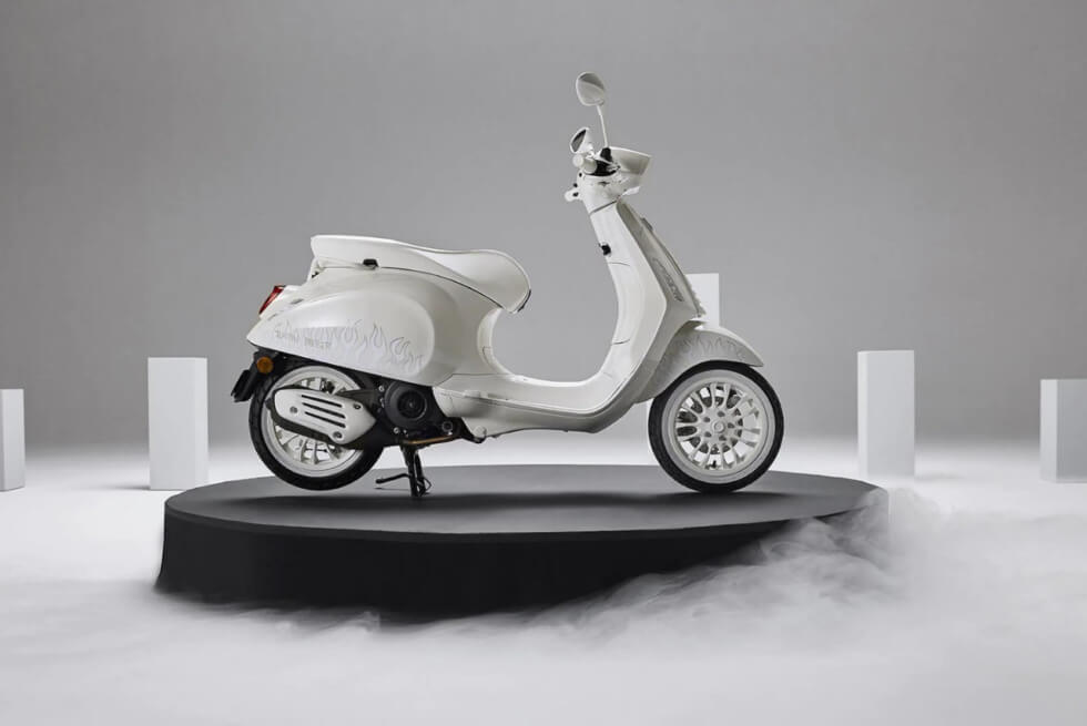 Piaggio Partners Up With Justin Bieber For A Limited-Edition Vespa Sprint