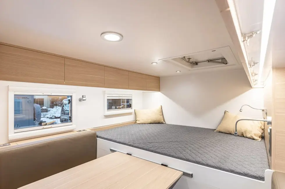 Project Rhino Sleeping area