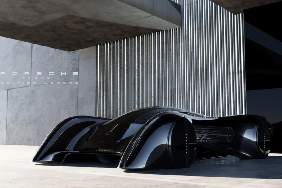 Wind Energy Will Power This Futuristic Porsche Amenoi Concept By Dong Joo KIM