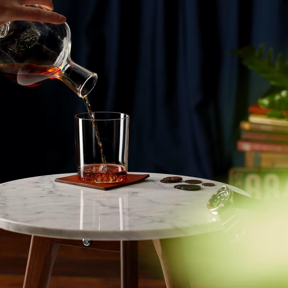 Mountain Decanter Pour