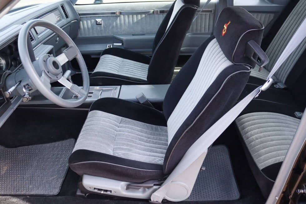 1987 Buick GNX Cabin