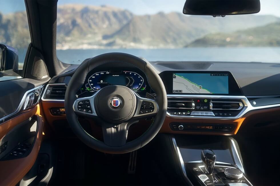 B4 Gran Coupe steering wheel