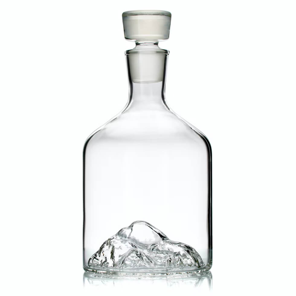 Mountain Decanter Empty