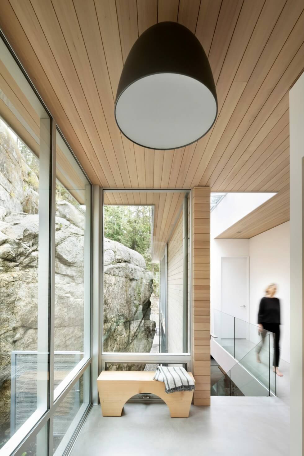 Sakinaw Lake House Top Floor