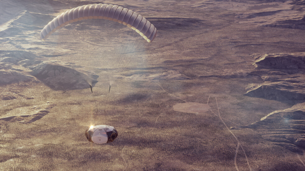 World View parachute