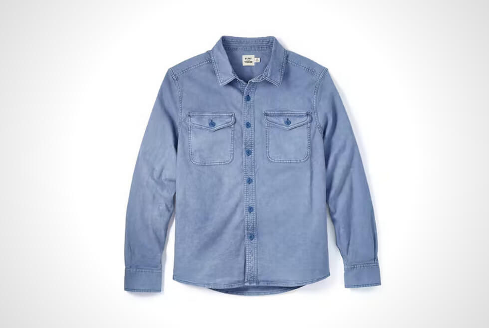 Flint and Tinder’s Stretch Canvas Expedition Shirt Can Handle Endless Washes