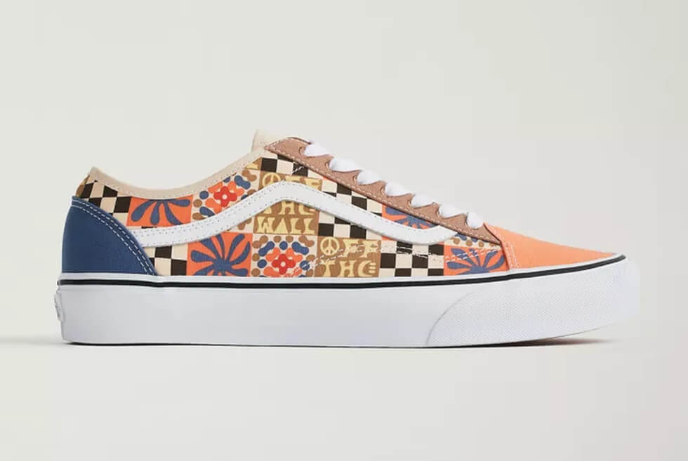 Add A Pop of Color To Your Wardrobe With Vans’ Old Skool Tapered Canvas Sneaker