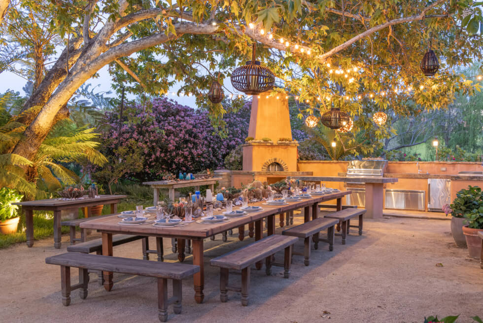 Villa Nafissa courtyard