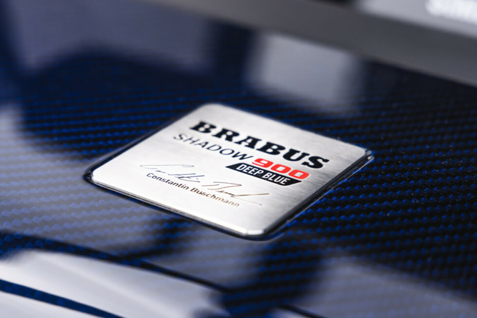 Shadow 900 Deep Blue Plaque