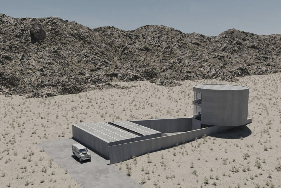 This Concrete Cylinder House By Unincorporated Associates Will Sell For $12 Million