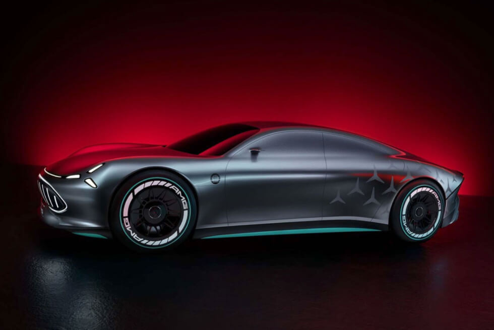 Mercedes-Benz Says The Vision AMG Concept Uses Its New AMG.EA Platform