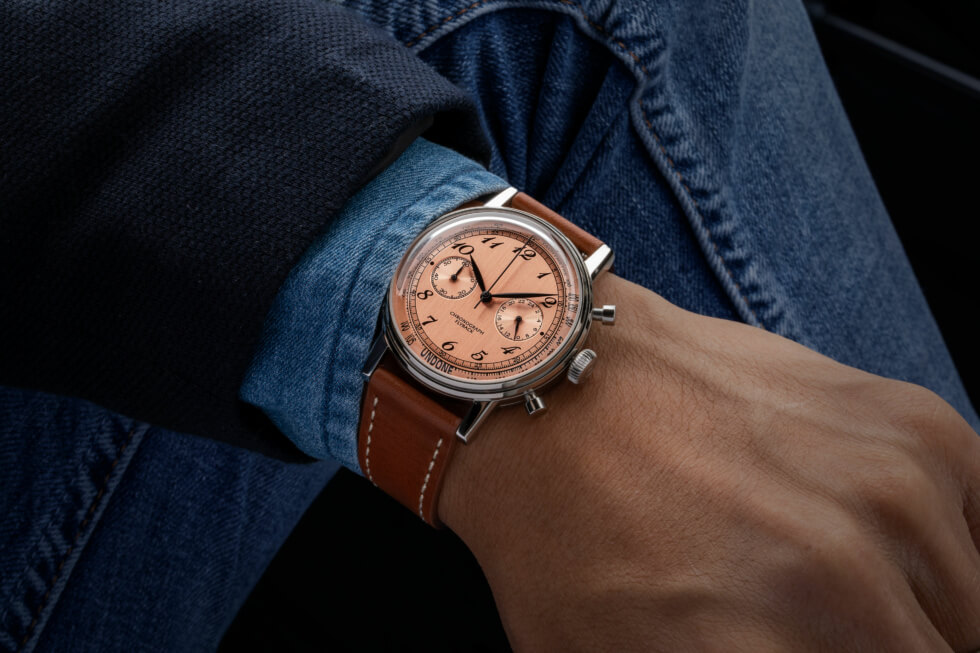 Urban Vintage Salmon: UNDONE Adds Rose Gold And Breguet Numerals To Its Collection