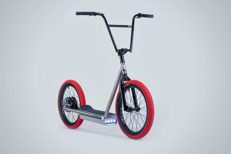 The PG-1 From TOZZ Bike Is A Electric Kick Bike For Urban Communiting And Fun