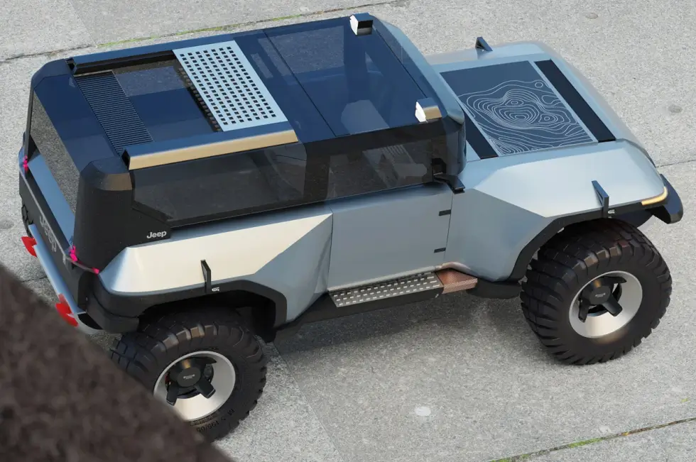 Next Wrangler Top View