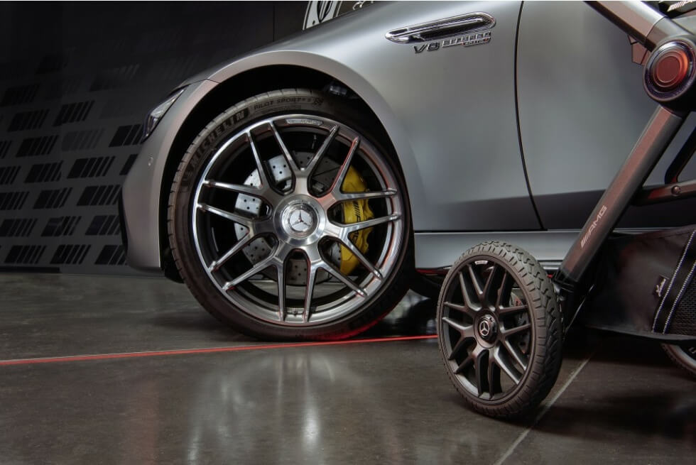 AMG GT Stroller Wheel