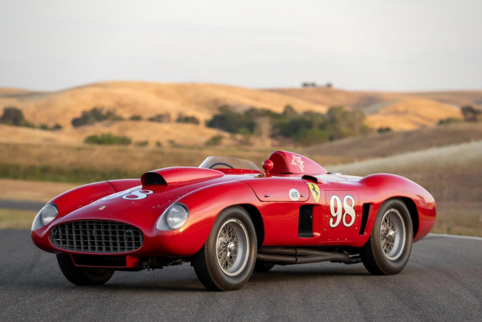 A 1955 Ferrari 410 Sport Spider With Remarkable Race Achievements Heads To Auction