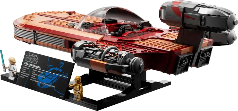 Landspeeder display
