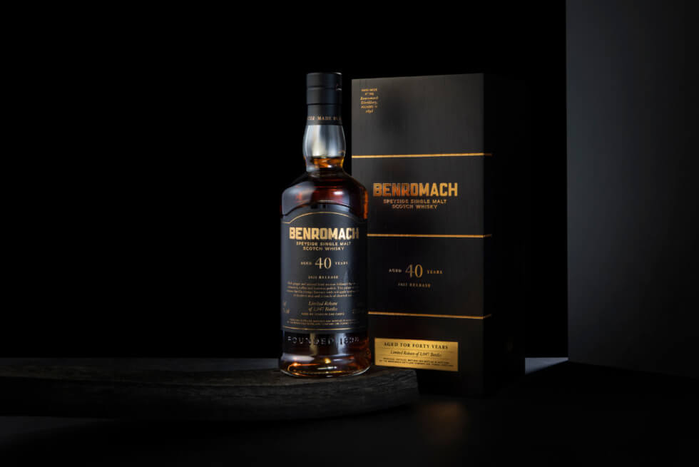 The Benromach 40-Year-Old Single Malt Wins The SFWSC’s ‘Overall Best In Class’ Award