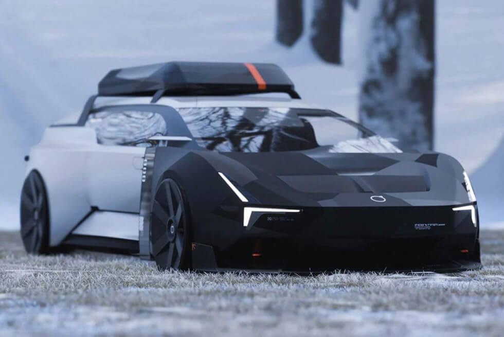 Till Schmitz’s Lazy Saturday Volvo Concept Presents A Sporty EV Silhouette