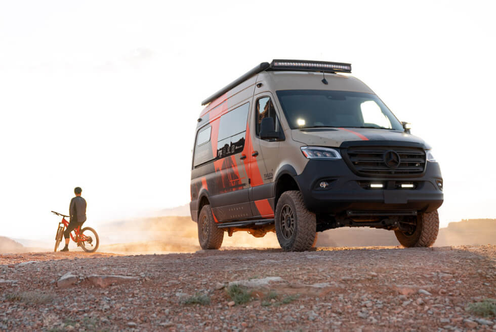 Outside Van Designs The Tails As A Rugged Overlanding Camper For Cyclists