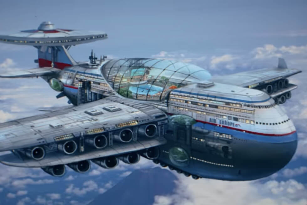 Sky Cruise: A Flying Hotel Concept Powered By A Nuclear Reactor