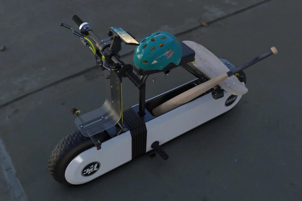 Alexander Yamaev Introduces Another Quirky E-Scooter Concept Dubbed The ZID