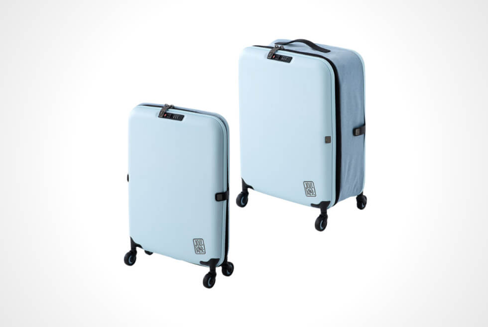 The Jollying Pebble Suitcase Packs Flat For Easy Storage