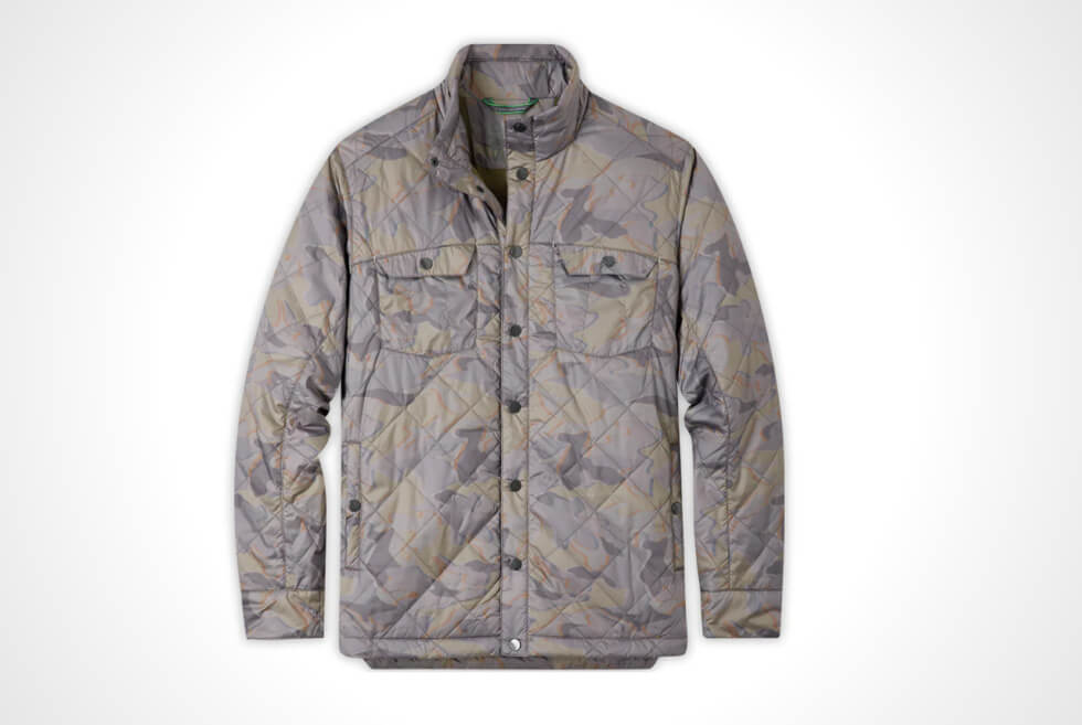 Stio Men’s Skycrest Snap Shirt Offers Grab-and-go Warmth