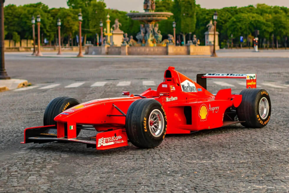 Michael Schumacher’s 1998 Ferrari F300 Formula 1 Race Car Is Heading To Auction