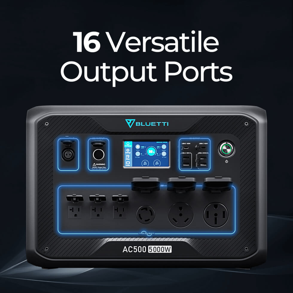 BLUETTI AC500: The Second-Generation Modular Power Station