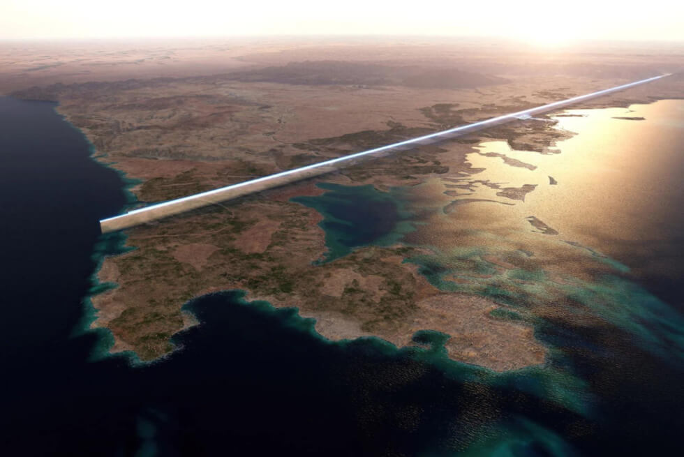 The Line: A 150-Mile-Long Futuristic Sustainable City Concept To Rise Near The Red Sea