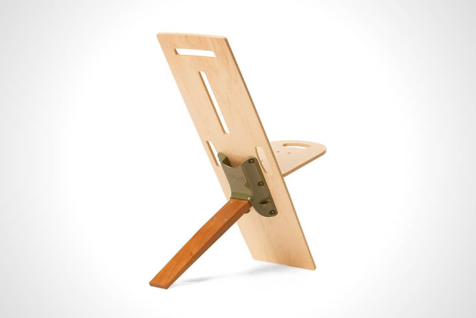 Tripster: A Portable Wooden Chair From Trippy Outdoor Ready For Any Adventure
