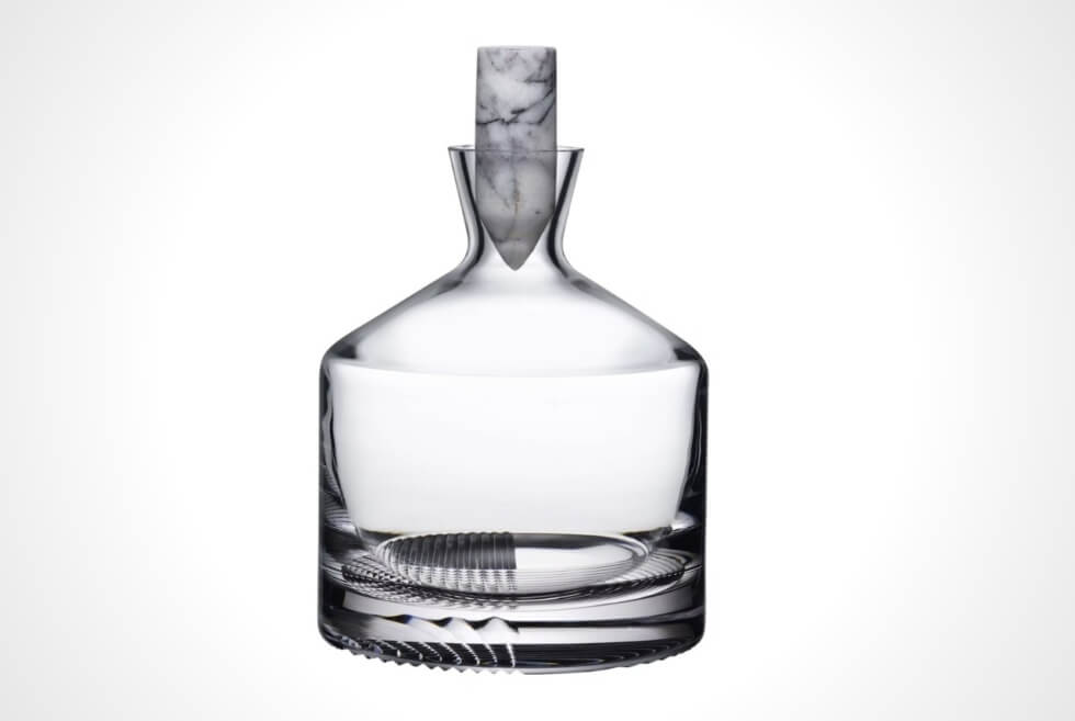 Preserve The Aroma and Taste Of Your Finest Drink With Nude Glass Alba Whiskey Bottle