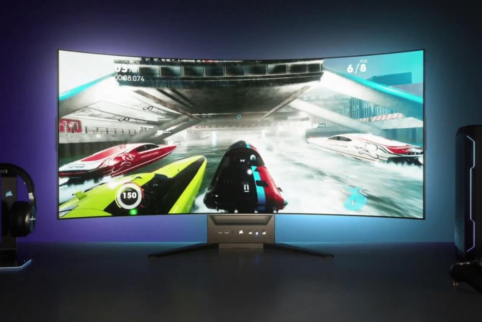 Corsair’s XENEON FLEX Is A 45-Inch Bendable Ultra-Wide Gaming Display