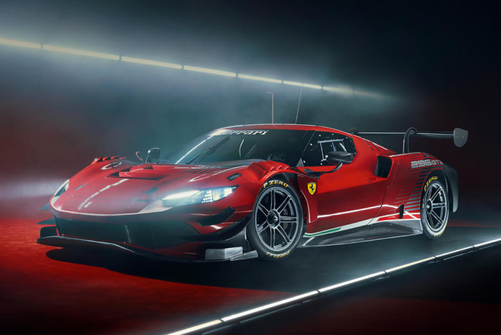 Ferrari Unveils 296 GT3 Race Car For The 2023 FIA Cup Grand Touring Cars Championship