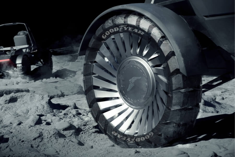 Goodyear Is Developing Innovative Airless Tires For The Next Lunar Rover