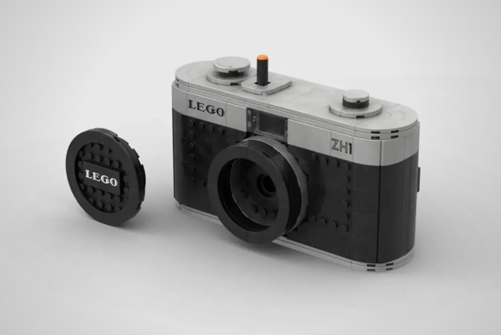 This LEGO IDEAS ZH1 Is A Working 35 MM Film Camera Built Out Of 582 Plastic Bricks