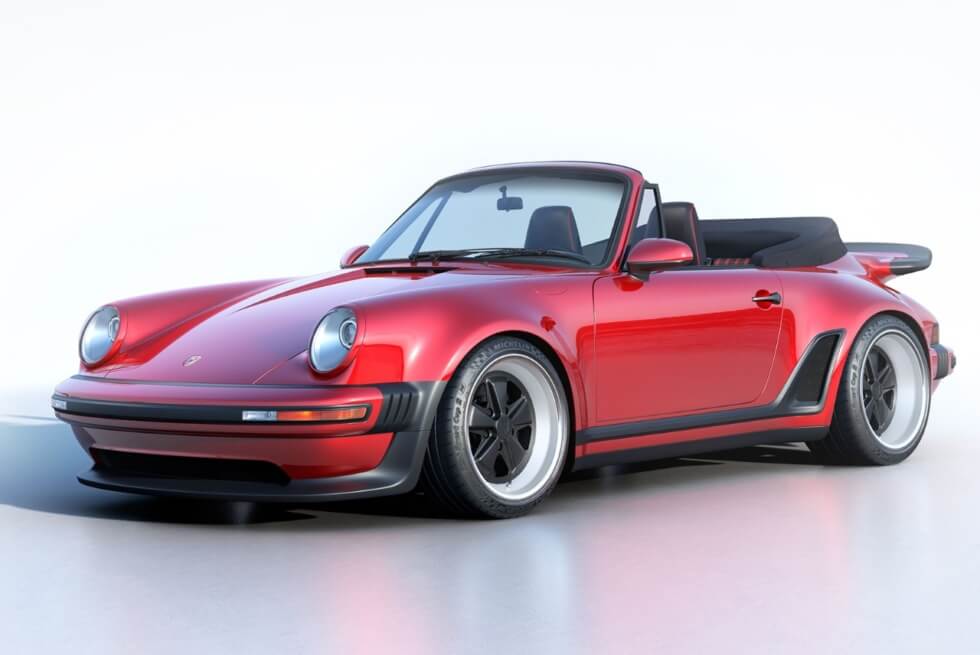 Singer Vehicle Design Gives Its Turbo Study Porsche 964 The Cabriolet Treatment