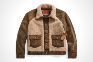 RRL Denim Grizzly Jacket