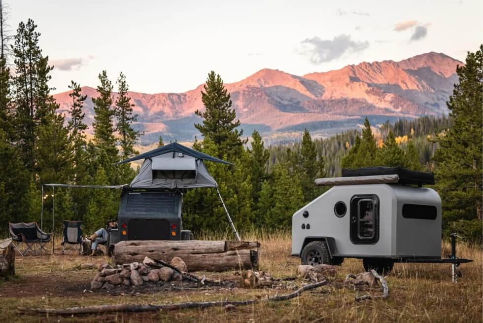 Take Your EV Outdoors With The Campworks NS-1 Off-Grid Camper Trailer