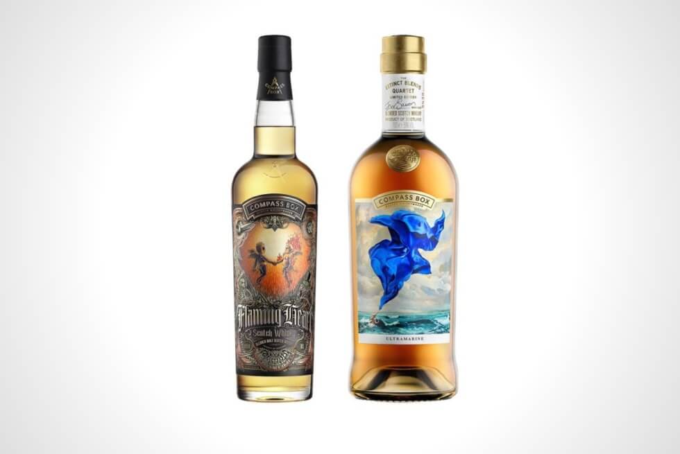 Compass Box Announces Two Blended Scotch Expressions: Flaming Heart And Ultramarine