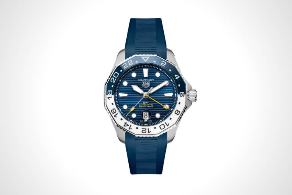 TAG Heuer’s Aquaracer Professional 300 GMT Keeps It Classy In Or Out The Water