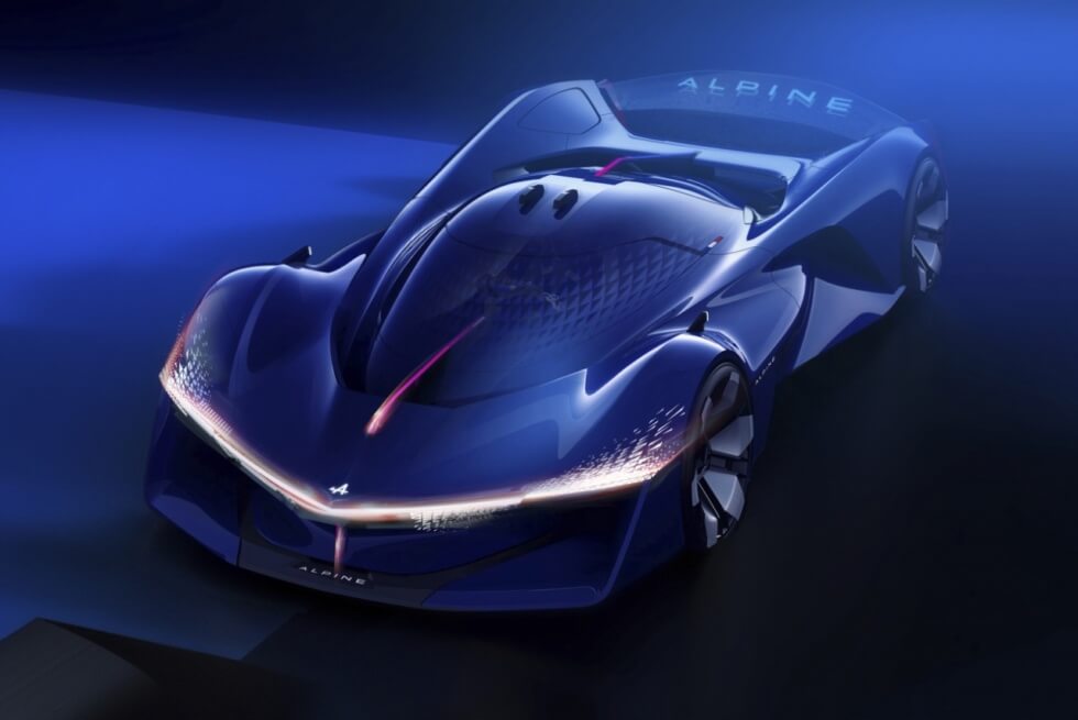 Alpine To Debut The Alpenglow Hydrogen Hypercar Concept Soon