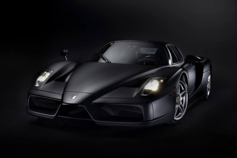 The Only Known 2004 Ferrari Enzo In Nero Opaco Is Heading To Auction Soon